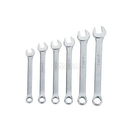 Stanley Stanley 85-927 6 Piece Full Polish Combination Wrench Set, 12 Point 85-927